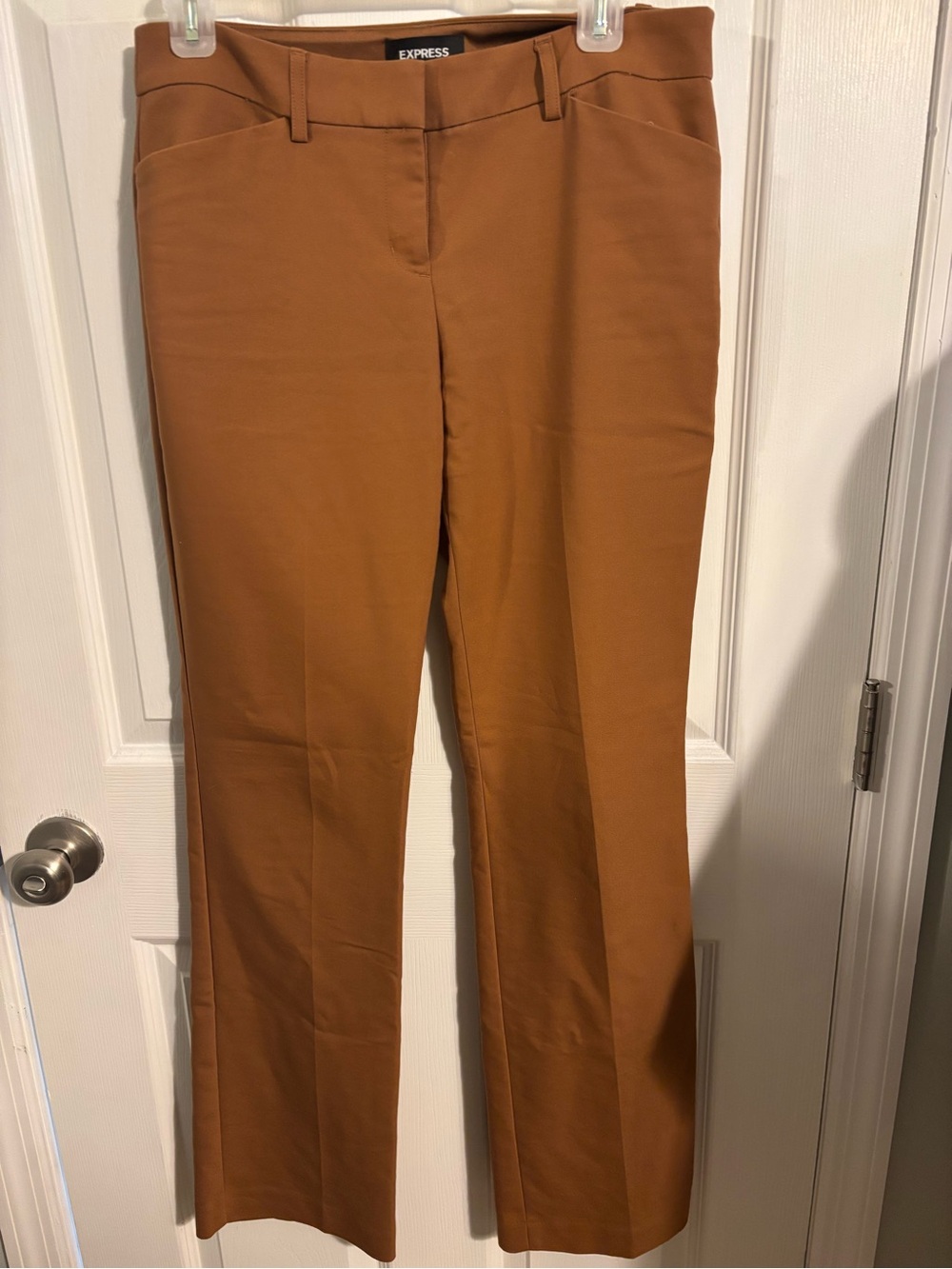 😍Express Women's Dress Pants in Warm Camel Brown Size 6
